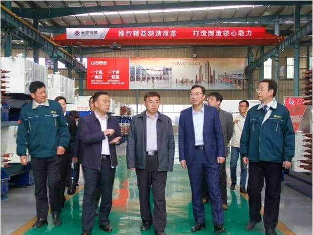 區(qū)委常委、區(qū)紀(jì)委書記、區(qū)監(jiān)委主任王慶峰調(diào)研天意機(jī)械